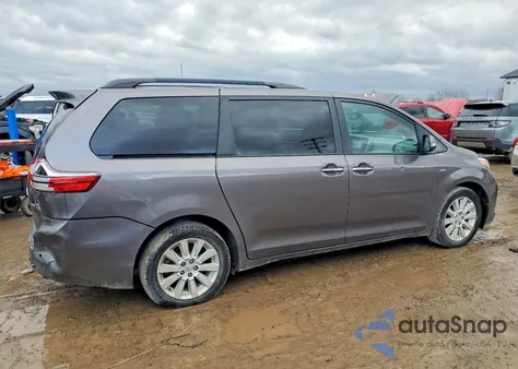 2016 Toyota Sienna Xle из США, поврежденный, VIN 5TDDK3DCXGS141053